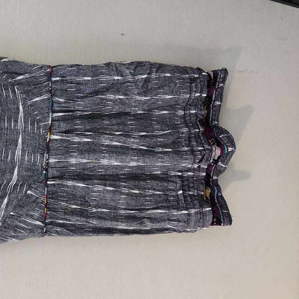 Free People New Romantics Weather Vane Ikat Dress Size 12 - Picture 4 of 15